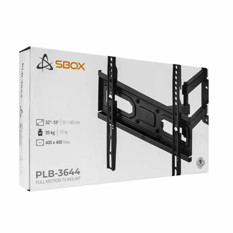 SBOX Fuldt Bevægelsesbeslag VESA 400/55