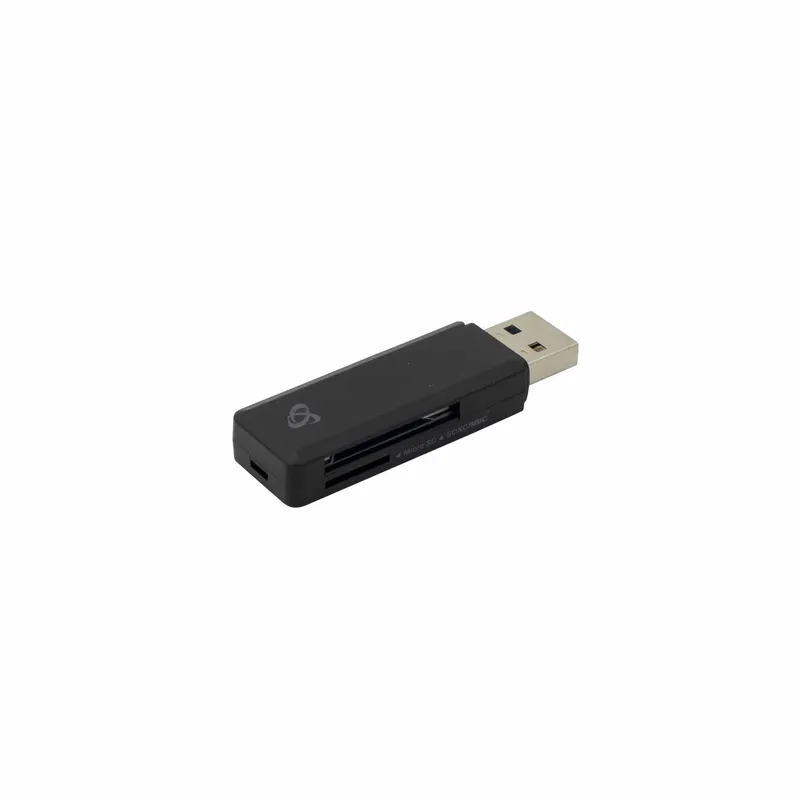 SBOX USB 3.0 Kortlæser microSD/SD/SDHC/SDXC Sort - 2053834