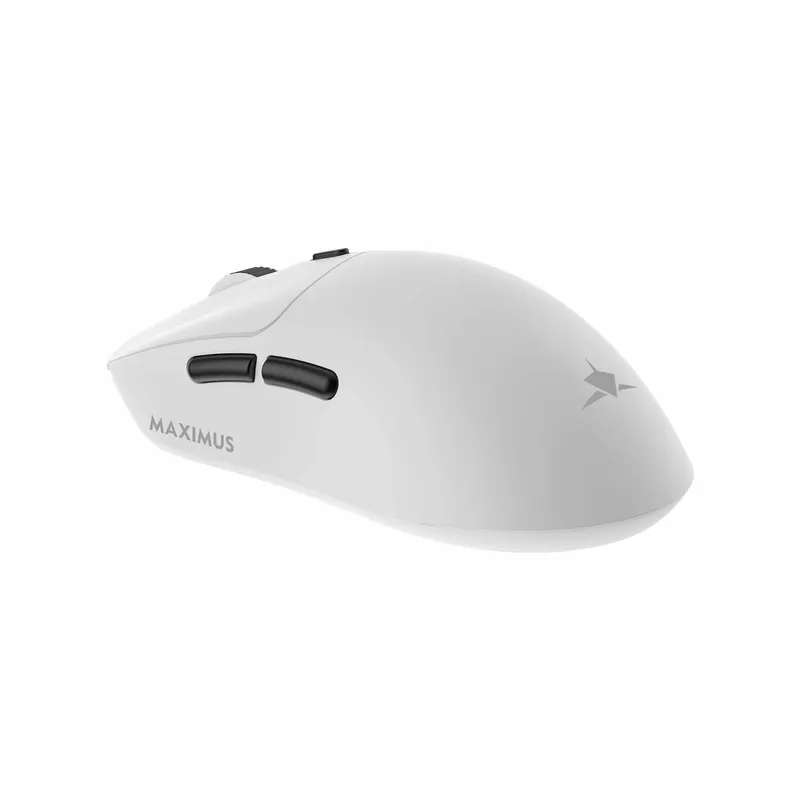 White Shark Premium MAXIMUS Trådløse Gaming Mus 6D 26.000dpi Hvid - 9450807