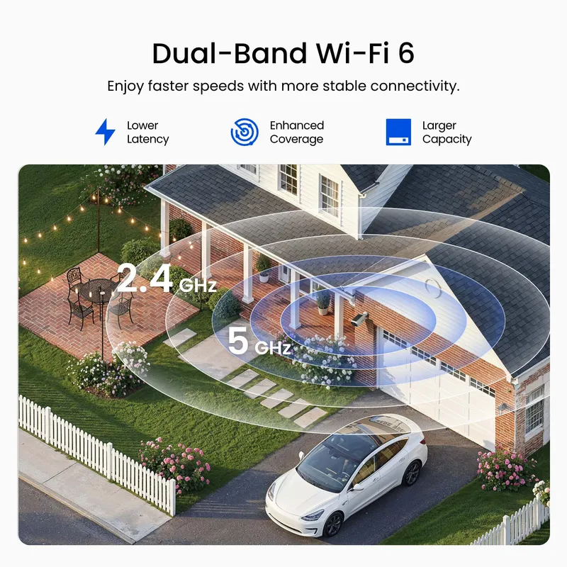 Reolink Argus Solar udendørs batteridrevet Wi-Fi-kamera hvid - 8503701