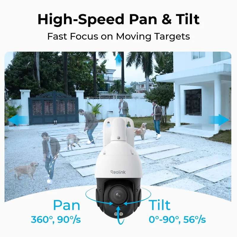 Reolink P850 4K PoE-kamera 360° hvid - 8503337