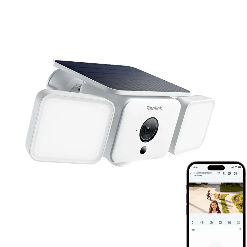 Reolink Solar Floodlight Udendørs batterikamera Wi-Fi Hvid - 8503502