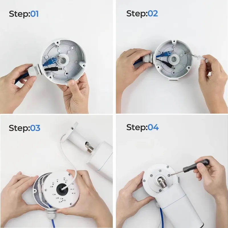 Reolink B10 samledåse hvid - 3022534