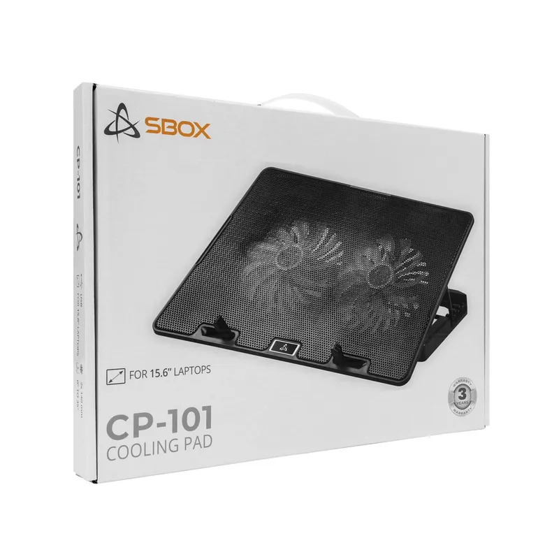 SBOX Notebook Køleplade 15.6