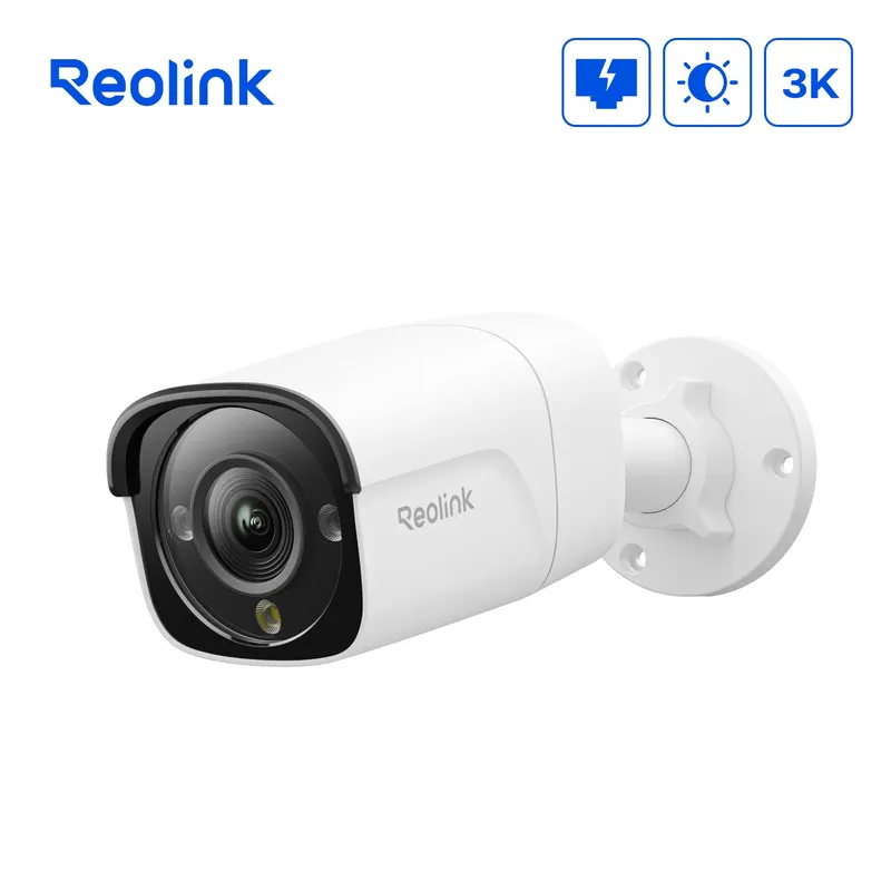 Reolink P320 (RLC-510A) PoE IP udendørs kamera hvid - 8503598