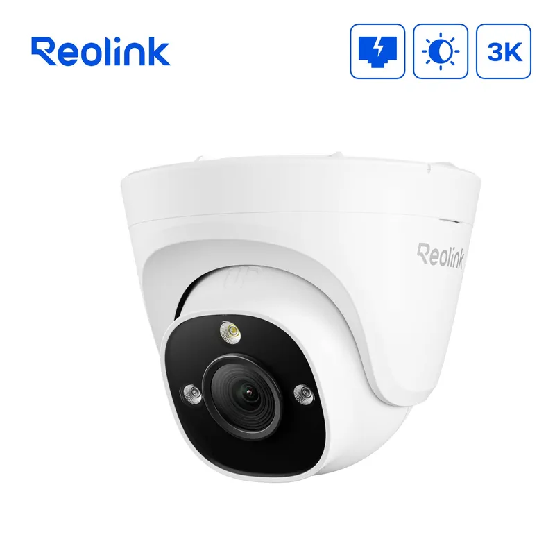 Reolink P324 RLC-520A Udendørs PoE IP-kamera Hvid - 8503599