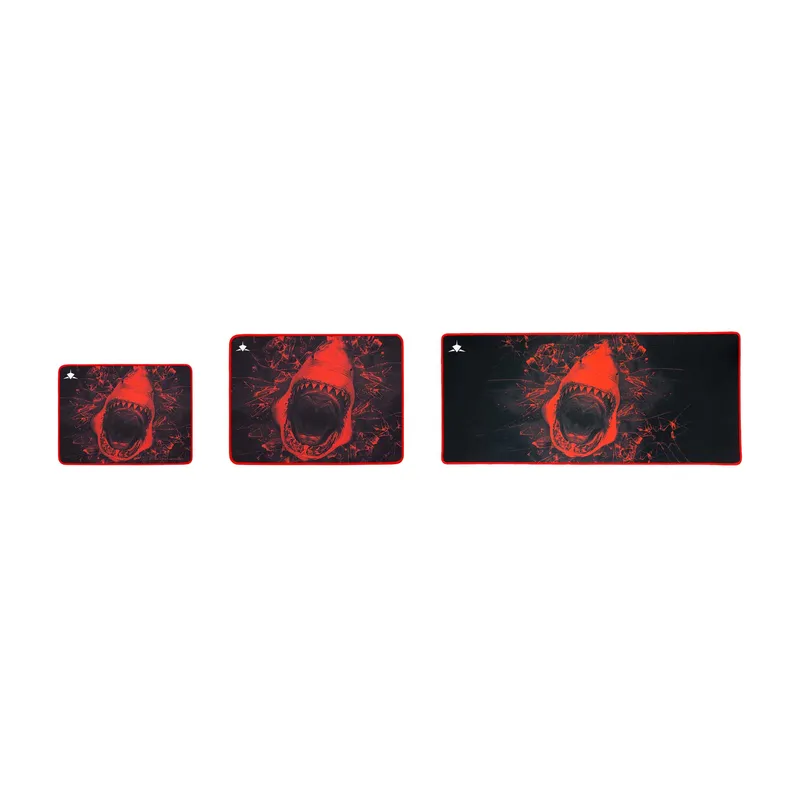 White Shark SKY WALKER XL Gaming Musemåtte 800x350mm Sort/Rød - 2053715