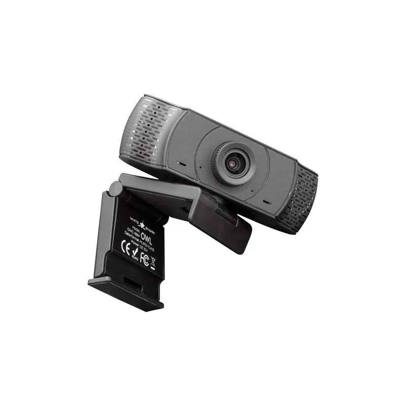 White Shark OWL Full HD USB Webcam Sort - 7326770