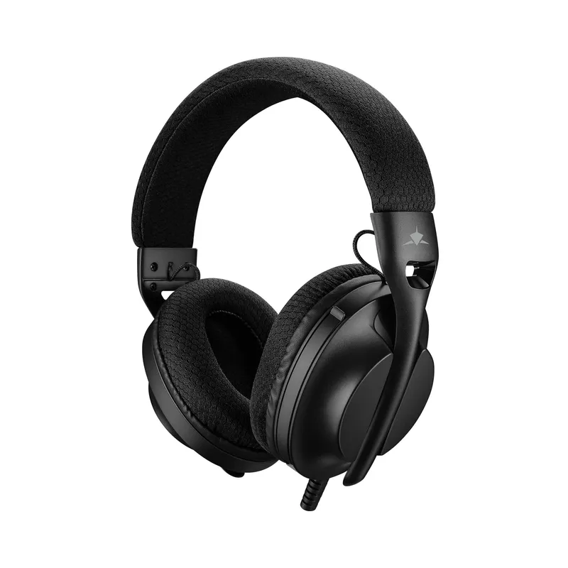 White Shark PARROT On-Ear Gaming Headset Sort - 9450502
