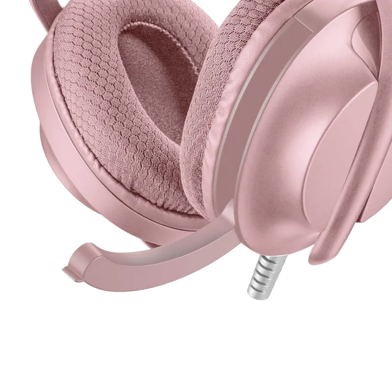 White Shark PARROT On-Ear Gaming Headset Pink - 9450504