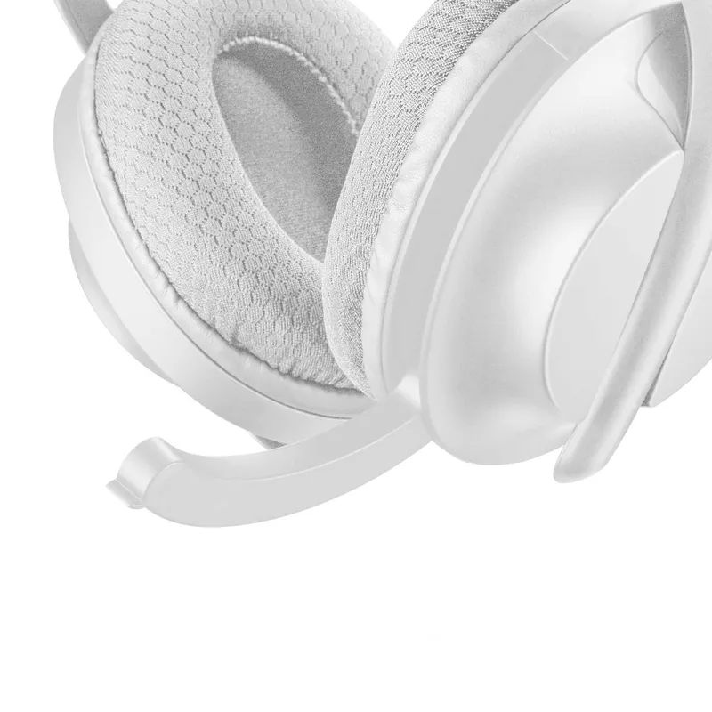 White Shark FALCON On-Ear Gaming Headset Hvid/Grå - 9450506