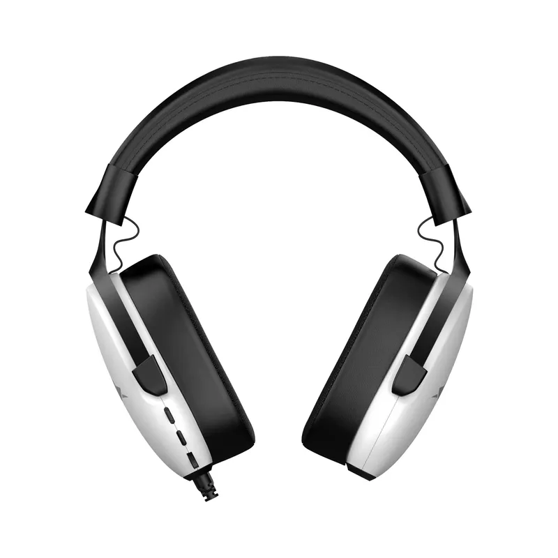 White Shark FOX Over-Ear Gaming Headset Hvid/Sort - 9450739