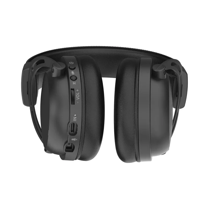 White Shark Premium GORILLA PRO Trådløs Over-Ear Gaming Headset Sort - 9450658