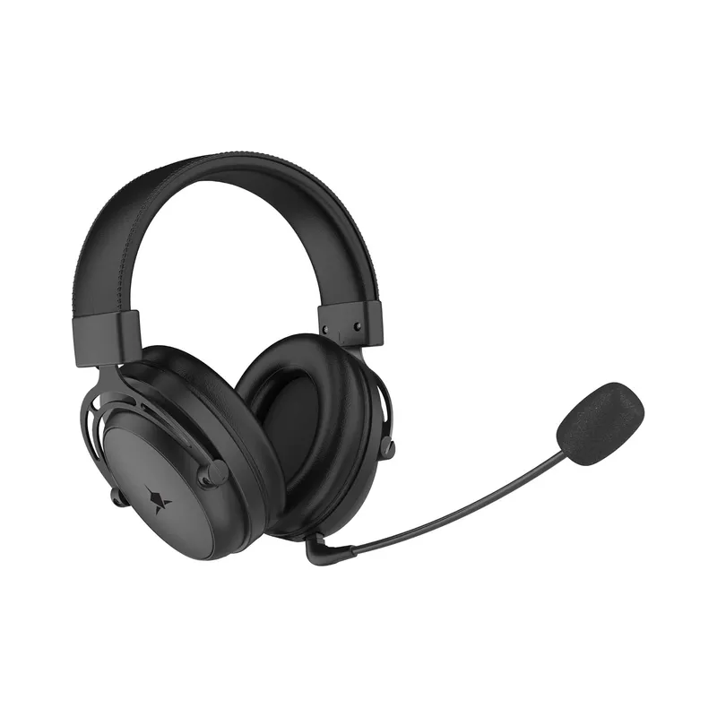 White Shark Premium GORILLA PRO Trådløs Over-Ear Gaming Headset Sort - 9450658