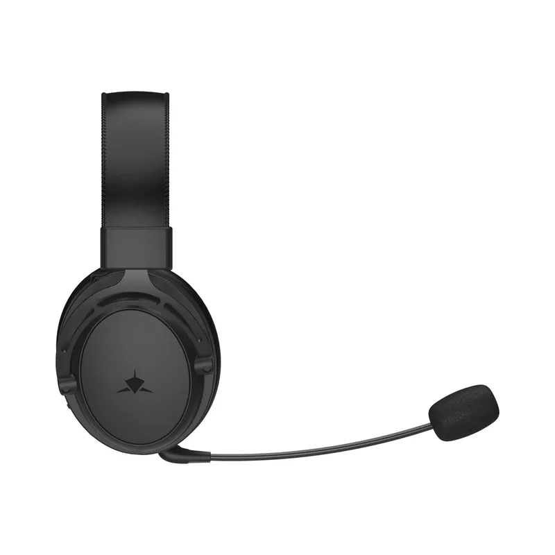 White Shark Premium GORILLA PRO Trådløs Over-Ear Gaming Headset Sort - 9450658