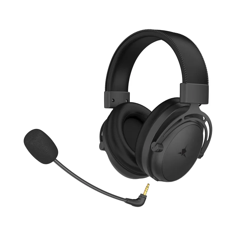 White Shark Premium GORILLA PRO Trådløs Over-Ear Gaming Headset Sort - 9450658