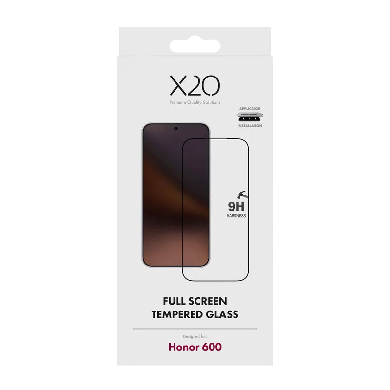 X2O Premium Full Screen Beskyttelsesglas Honor 600 - 3410154