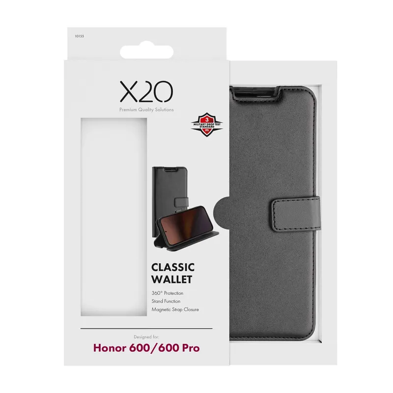 X2O Classic Wallet Honor 600 Sort - 3410155