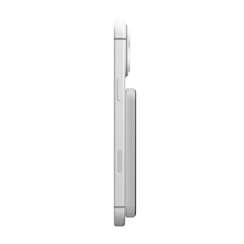 LINQ Magnetisk Trådløs QI2.2 Power Bank 25W/5.000mAh Sølv - 7462338