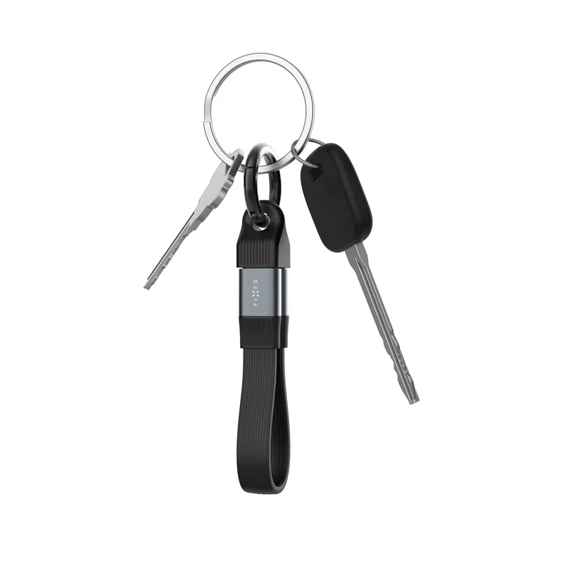 FIXED Clip USB 3.2 Gen2 240W USB-C/C 10Gpbs kabel Sort - 8019456