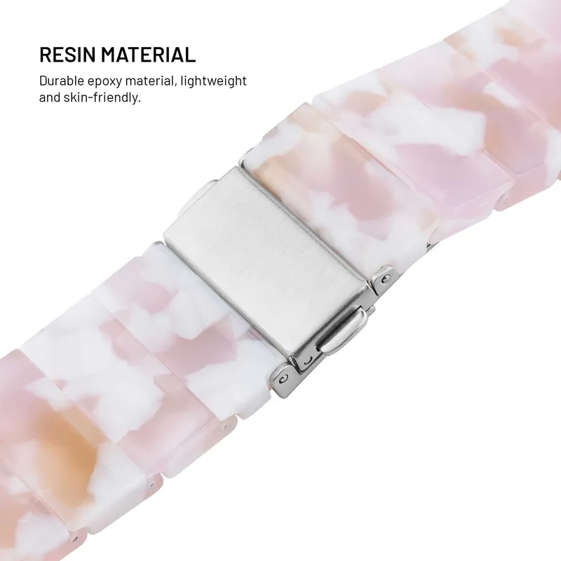 FIXED Rem i Harpiks til Smartwatch 22mm Slikrosa - 8019115