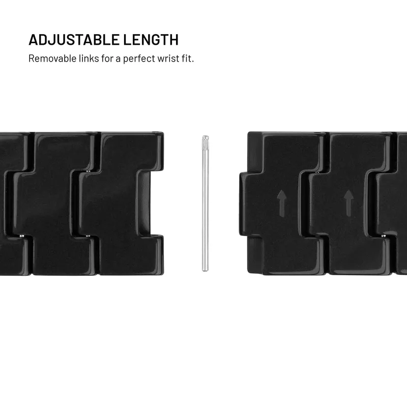 FIXED Rem i Harpiks til Smartwatch 18mm Kulsort - 8019116