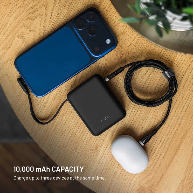 FIXED Zen10 Loop USB-C PD 30W 10.000mAh Power Bank Sort - 8019279
