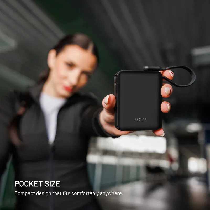 FIXED Zen10 Loop USB-C PD 30W 10.000mAh Power Bank Sort - 8019279