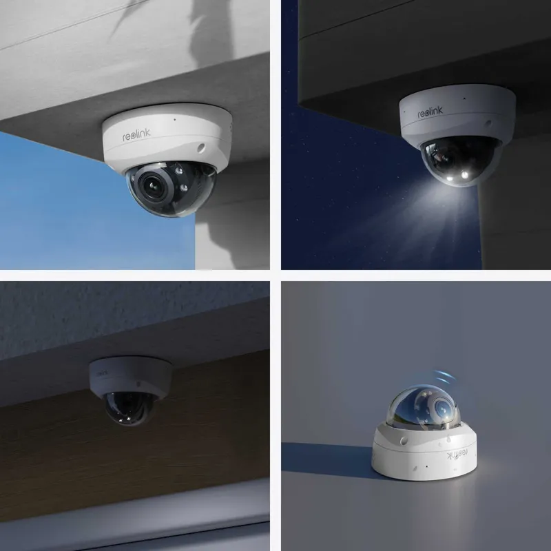 Reolink P437 4K udendørs PoE IK10-kamera hvid - 5398341