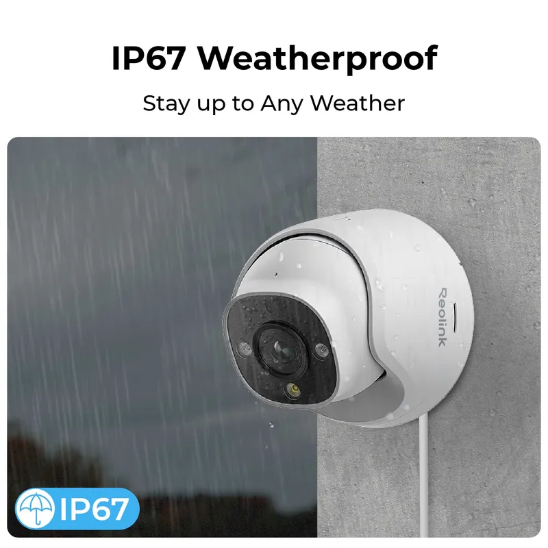 Reolink P344 UHD udendørs PoE-kamera hvid - 5398430