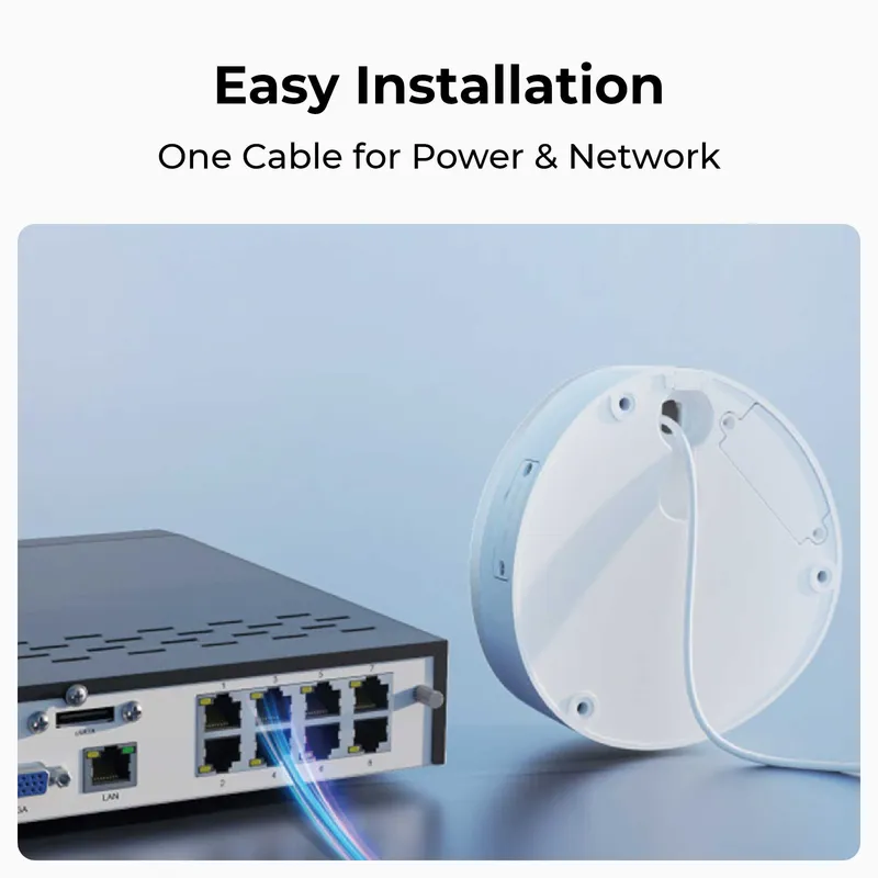 Reolink P340 UHD udendørs PoE-kamera hvid - 5398429