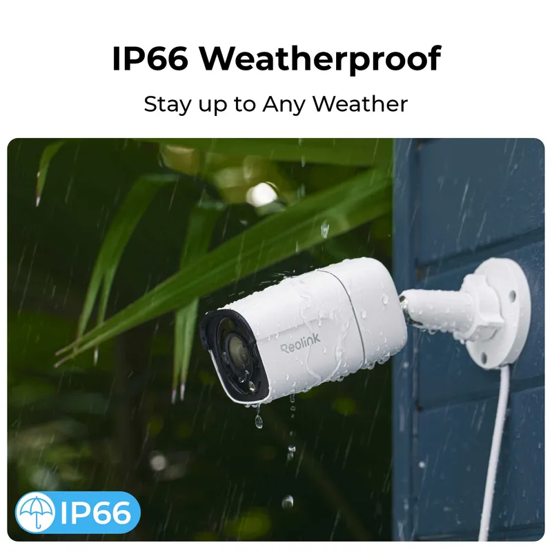 Reolink P340 UHD udendørs PoE-kamera hvid - 5398429