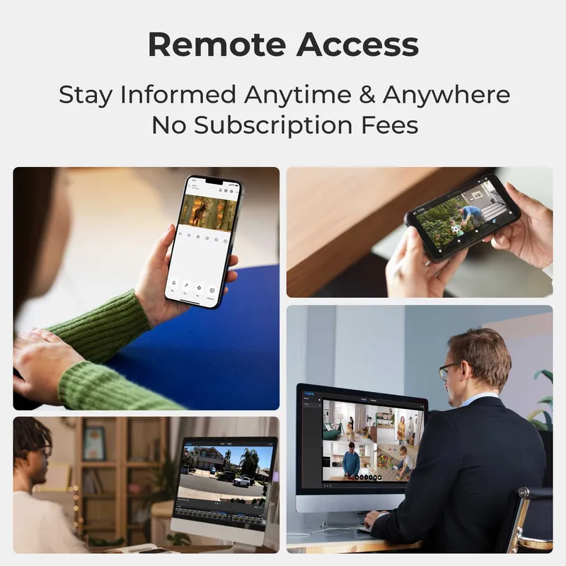 Reolink P340 UHD udendørs PoE-kamera hvid - 5398429