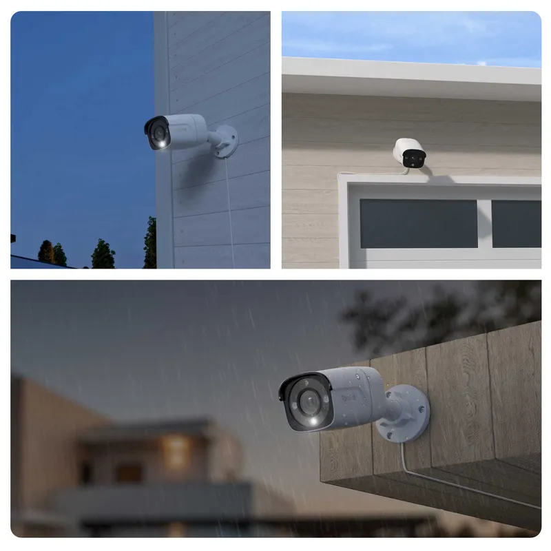 Reolink P340 UHD udendørs PoE-kamera hvid - 5398429