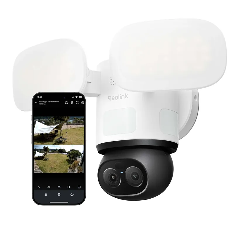 Reolink TrackFlex Floodlight WiFi 4K Udendørs kamera 2.4/5Ghz Hvid - 8503537