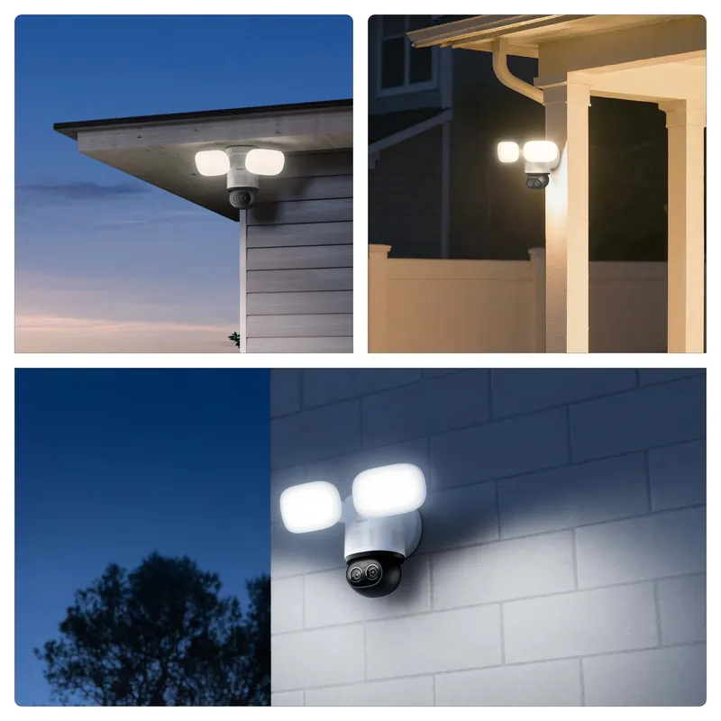 Reolink TrackFlex Floodlight WiFi 4K Udendørs kamera 2.4/5Ghz Hvid - 8503537