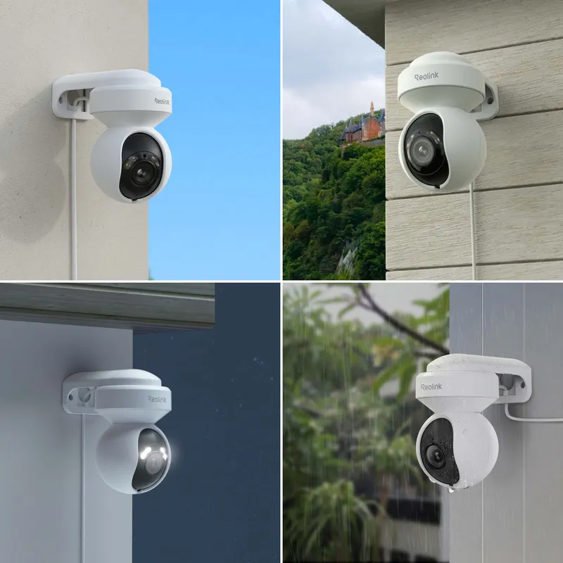 Reolink E1 Udendørs SE PoE Smart PTZ WiFi-kamera Hvid - 8503580
