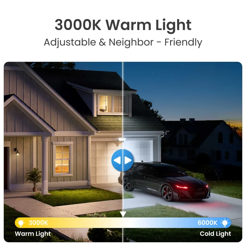 Reolink Elite Floodlight 4K Udendørs kamera Wi-Fi 6 Hvid - 3022960