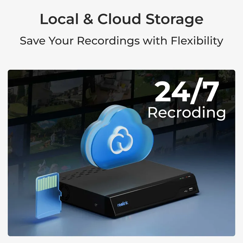 Reolink E1 Udendørs (E540-B) Smart PTZ WiFi-kamera Sort - 3022845