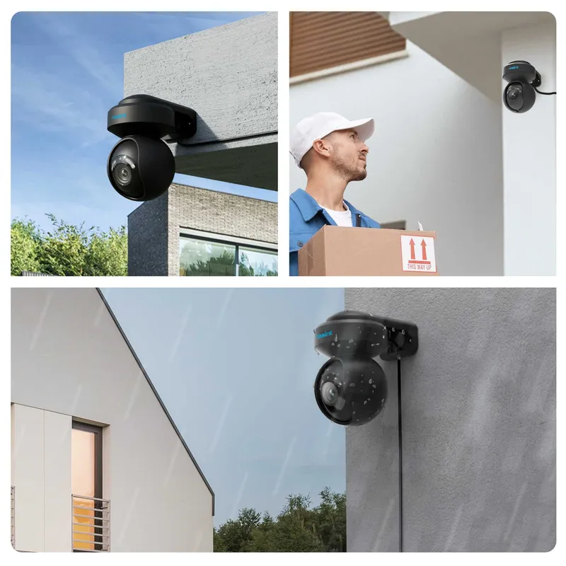 Reolink E1 Udendørs (E540-B) Smart PTZ WiFi-kamera Sort - 3022845