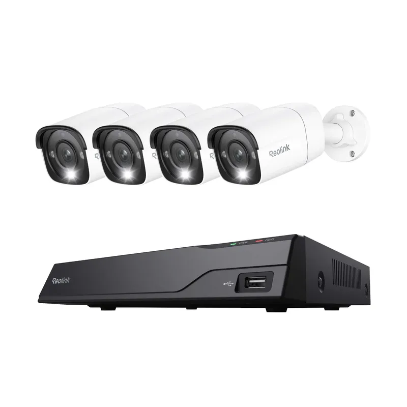 Reolink NVS8-12MB4 4K Kamerasystem hvid - 5398673