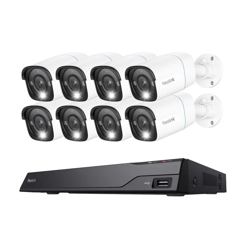Reolink NVS16-8MB8 PoE P330 Kamerasystem hvid - 5398334