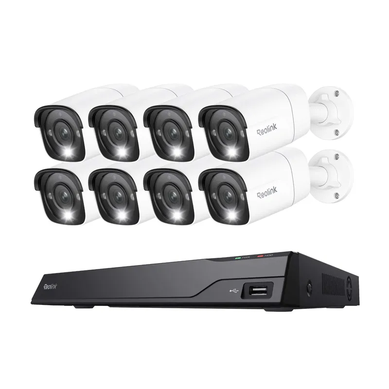 Reolink NVS16-12MB8 PoE P340 Kamerasystem hvid - 5398674