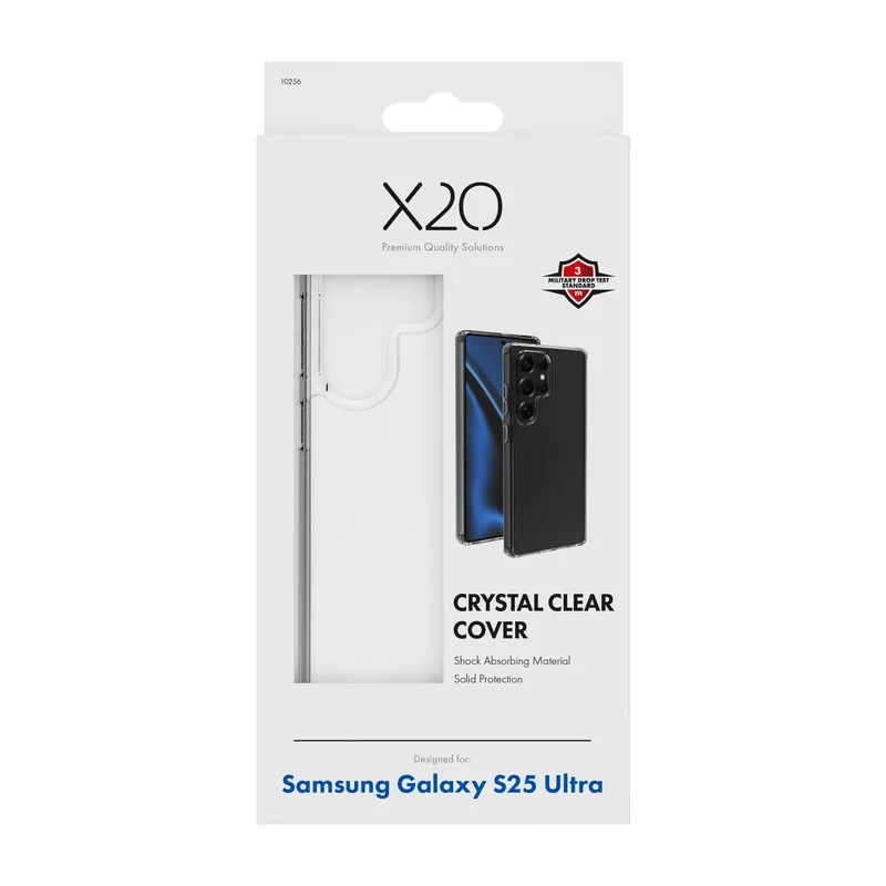 X2O Crystal Clear Cover Samsung Galaxy S25 Ultra Klar - 3410256