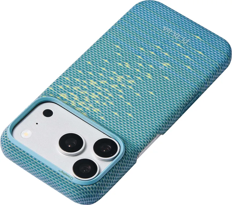 Pitaka Edge MagSafe Etui Apple iPhone 18 Pro/17 Pro Lucid Blue - 5437096