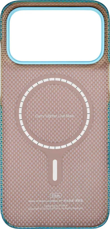 Pitaka Edge MagSafe Etui Apple iPhone 18 Pro Max/17 Pro Max Lucid Blue - 5437103