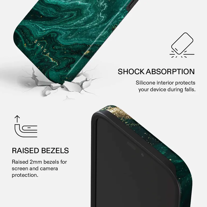 Burga Emerald Pool - Apple iPhone 18 Pro Tough MagSafe Cover - 5738308