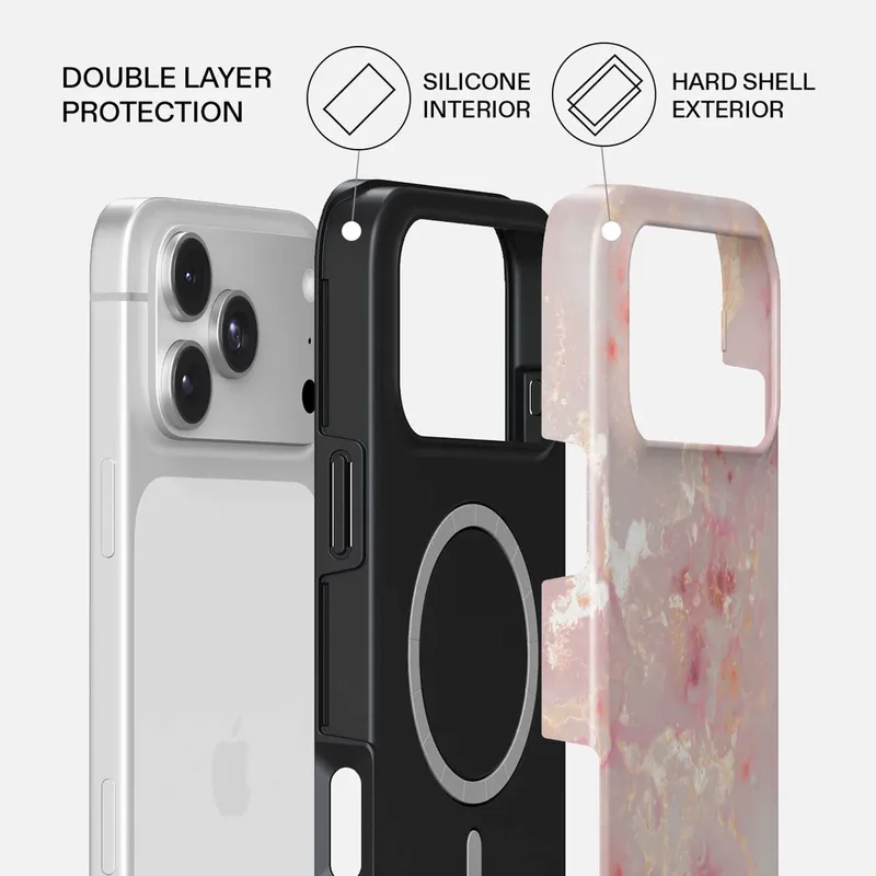 Burga Golden Coral - Apple iPhone 18 Pro Tough MagSafe Cover - 5738638