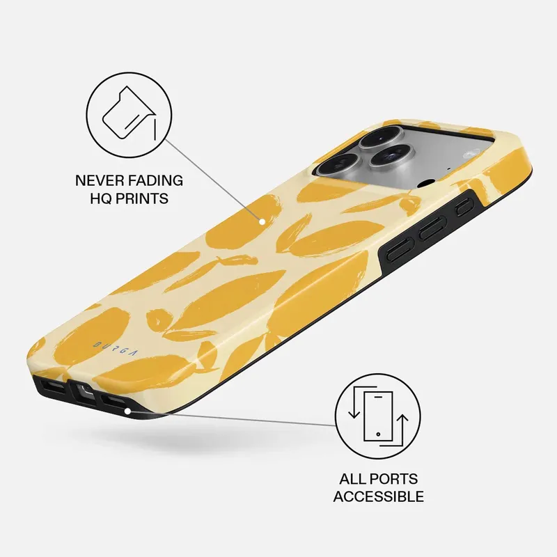Burga Lemon Tart - Apple iPhone 18 Pro Tough MagSafe Cover - 5741092