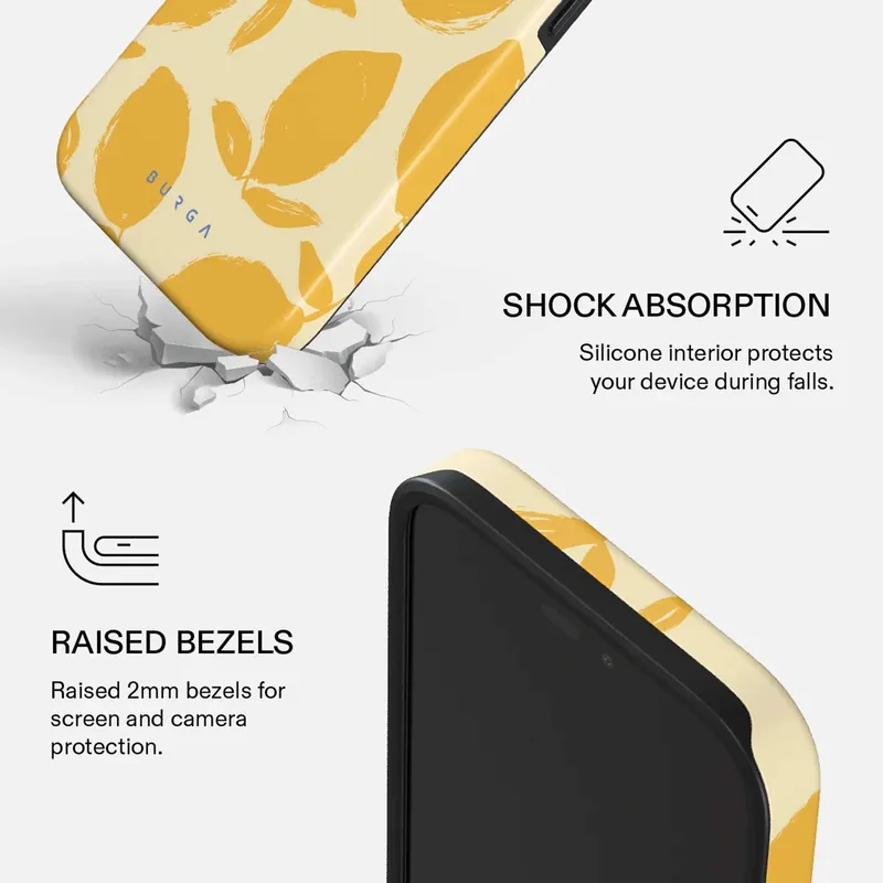 Burga Lemon Tart - Apple iPhone 18 Pro Tough MagSafe Cover - 5741092